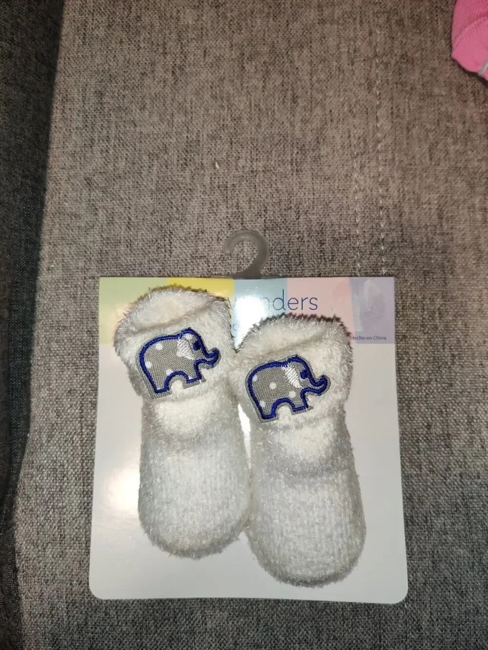 Little Wonders Elephant Booties Baby Booties Size Newborn